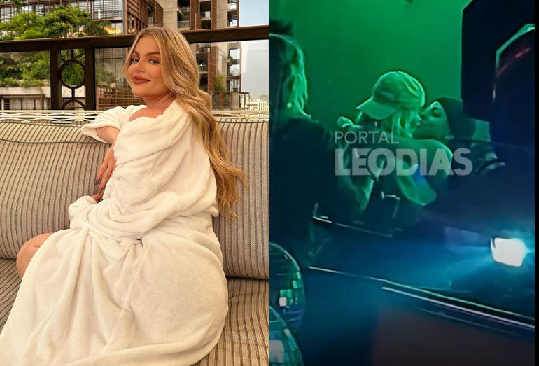 Luísa Sonza é vista aos beijos com mulher em balada